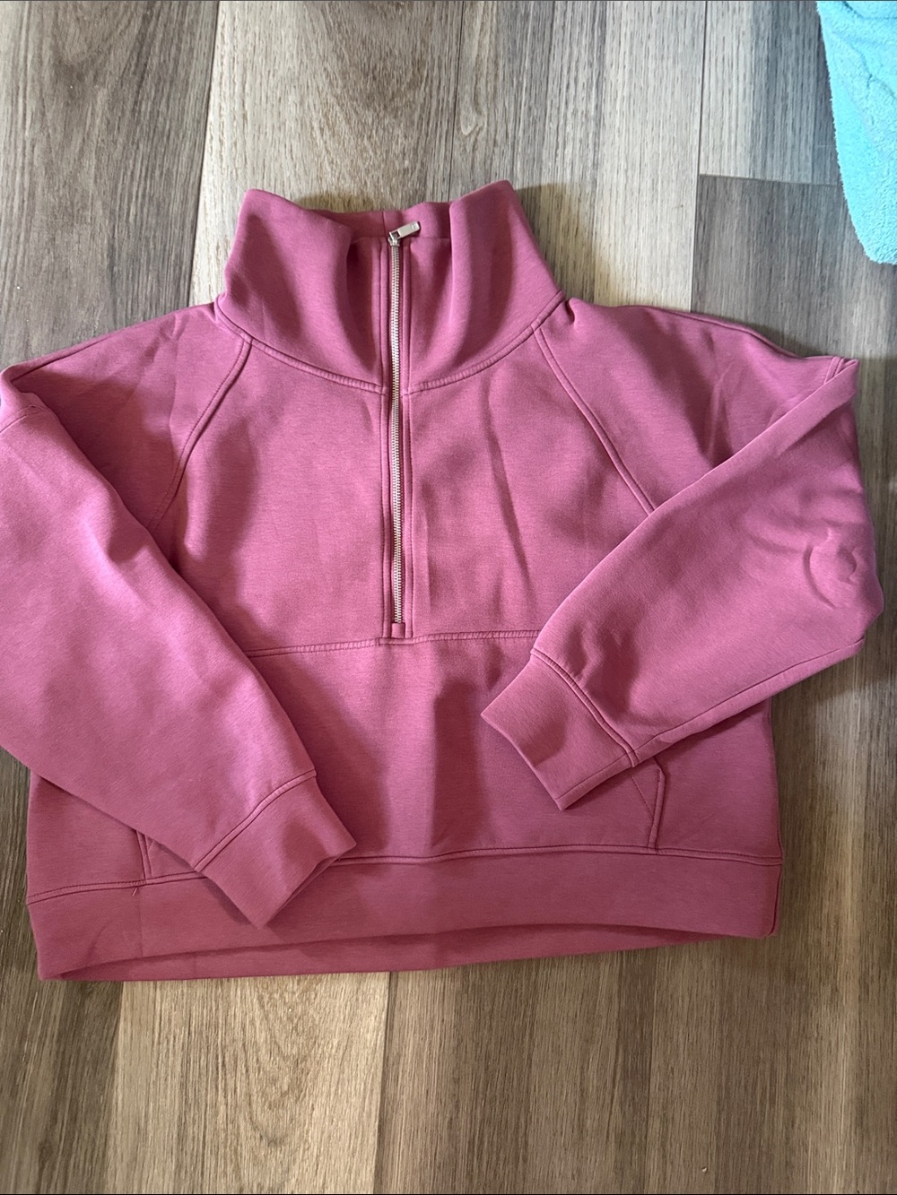 CALIA by Carrie Underwood Pink Half-Zip Mock Neck Pullover